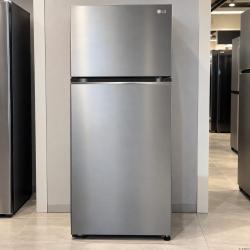 Geladeira LG Frost Free Inverter 395L Duplex Inox Look - 127V GN-B392PLMB