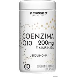 Coenzima Q10 200mg Pura Alta Concentração 60 Cápsulas Forged Nutrition