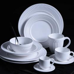 Jogo de Café Porto Brasil Cerâmica 12 Peças Branco 72ml