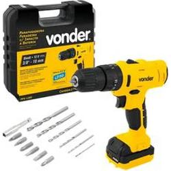 Parafusadeira Furadeira Pfv120i De Impacto Vonder Cor Amarelo
