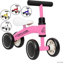 Bicicleta Infantil De Equilíbrio Sem Pedal Andador 4 Rodas Cores Exceto Branco