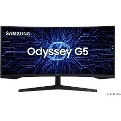 Monitor Gamer Curvo Samsung Odyssey 34 G5 165 Hz 1ms Ultrawide Preto