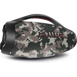 Caixa de Som Boombox Plus AIWA BBS-01-BG 200W Bluetooth 30H IP66 USB Cinza