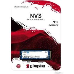 SSD Kingston NV3 1TB M.2 2280 PCIe 4.0 NVMe 6000 MB/s