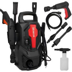 Lavadora De Alta Pressão Potente 1305lbs Kit Shampoo Worker