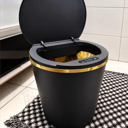 Lixeira Inteligente Automática Redonda Sensor 16L