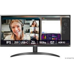 Monitor Lg UltraWide Tela Ips de 29 , 21:9, Hdr10, sRGB 99%, 100Hz, Preto- 29Wq500b
