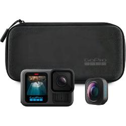 GoPro HERO13 Black - Câmera de ação à prova d água 10m, 5.3K60, 27MP, HyperSmooth 6.0, GPS, Wi-Fi 6, Detecção Automática das lentes HB-Series