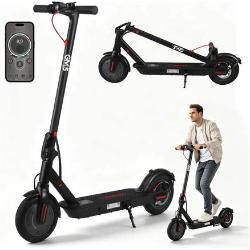 Patinete Elétrico GM5 P1 Preto Dobrável com Bluetooth, 25 Km/h e Autonomia de 22 Km