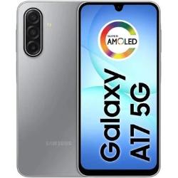 Smartphone Samsung Galaxy A17 5g 128gb 4gb Super Amoled 6.7 Câmera 50mp Selfie 13 Mp 5000 Mah Nfc Dual Sim Recursos Ia - Cinza