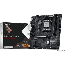 Placa Mae Msi Pro B840m-B, Ddr5, Socket Amd Am5, M-Atx, Chipset Amd B840, Pro-B840m-B