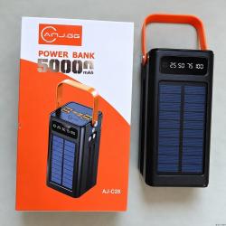 Carregador Powerbank Solar Turbo Portátil 50.000mah