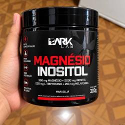 Magnésio E Inositol Taurina Melatonina Maracujá 300g Dark Lab