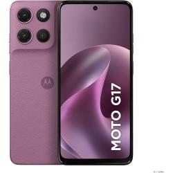 Smartphone Motorola Moto G17 4g - 256gb 12gb (4gb Ram 8gb Ram Boost) Camera 50mp Sony Lytia 600, Tela Fhd 60hz, Bateria 5200 Mah - Rosa