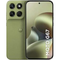 Motorola Moto G67 5G - 256GB 4GB RAM - Tela POLED 1.5K - Verde Limão