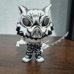 Funko Pop Demon Slayer Inosuke Hashibira Figura Colecionável Sumi-Ink 12826 Exclusiva Frete Grátis