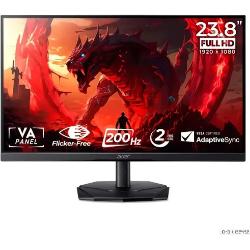 Monitor Gamer Acer Nitro 23.8 200hz 2ms Fhd Hdmi Va Kg241y-X3Bip Preto