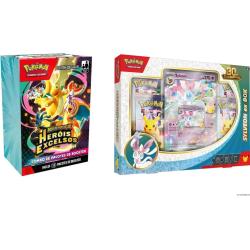 Combo De Booster Pokémon Heróis Excelsos 108 Cartas Copag 2026 Cartas Pokémon Português