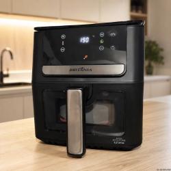 Air Fryer Britânia 6,5L 1700W 8 Funções Painel Digital Redstone BAF65A Frete Grátis