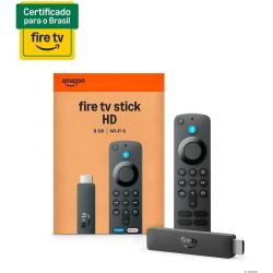 Amazon 2 Geração Fire Tv Stick Hd Ger 26 Preto De Voz