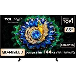 Smart Tv Tcl 85 Polegadas Qd-Mini Led 4k A400m Wifi Bluetooth Google Tv Hdr10 144 Hz Vrr 85a400m