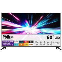 Smart TV Philco 60 P60VIK 4K UHD LED Roku Dolby Audio Wi-Fi HDR10