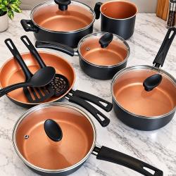 Jogo De Panelas Brinox 10 Peças Ceramic Life