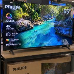 Smart TV Philips 65 polegadas QLED 4K UHD HDR10 65PQG7811/78